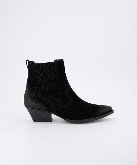 Paul green black suede ankle boots clearance